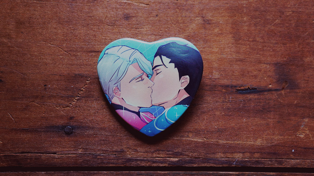 Victuuri Heart Badge
