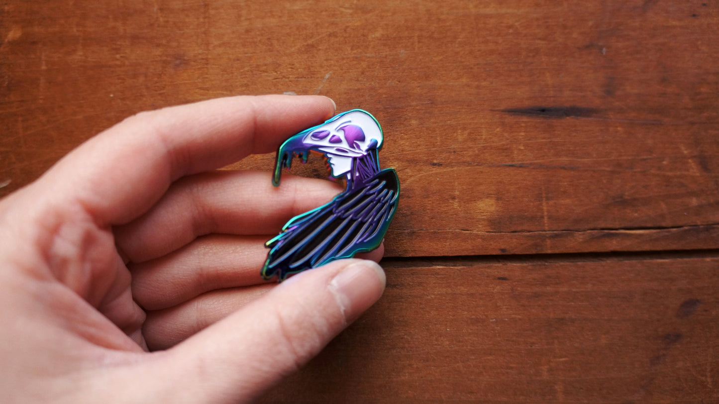 Lord of Night - Rainbow Soft Enamel Pin