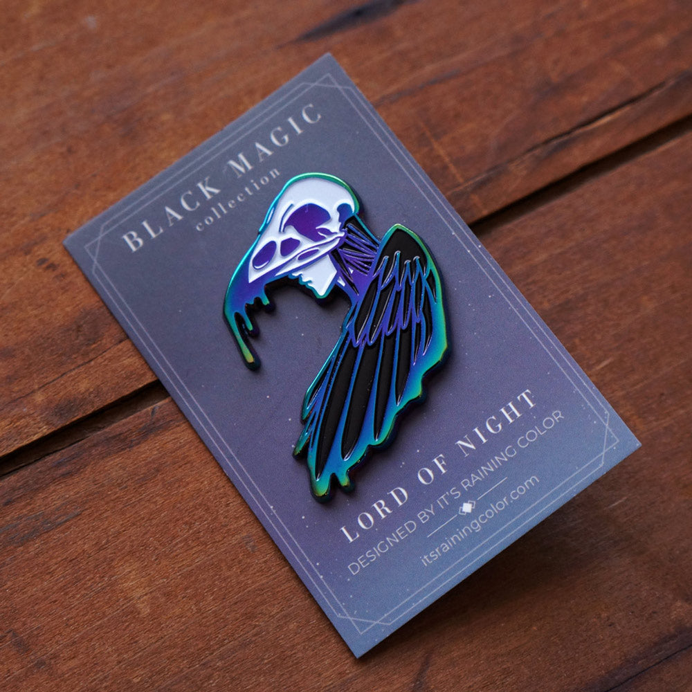 Lord of Night - Rainbow Soft Enamel Pin