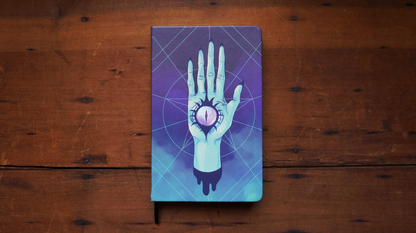 Mage's Touch Hardcover Blank Sketchbook