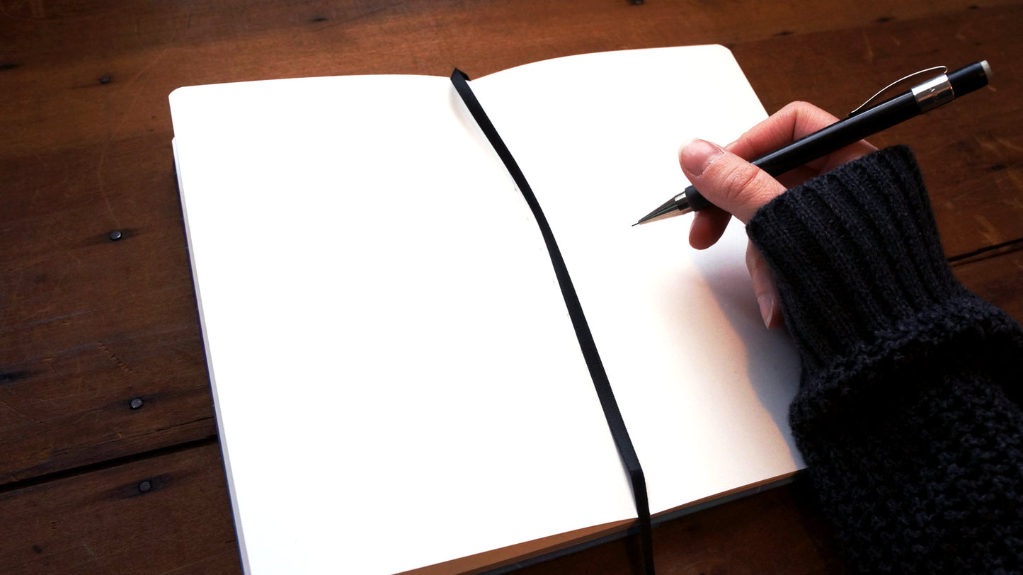 Mage's Touch Hardcover Blank Sketchbook