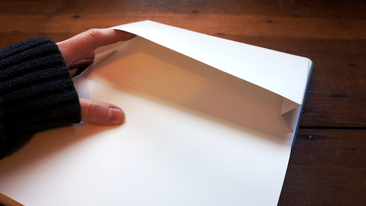 Mage's Touch Hardcover Blank Sketchbook