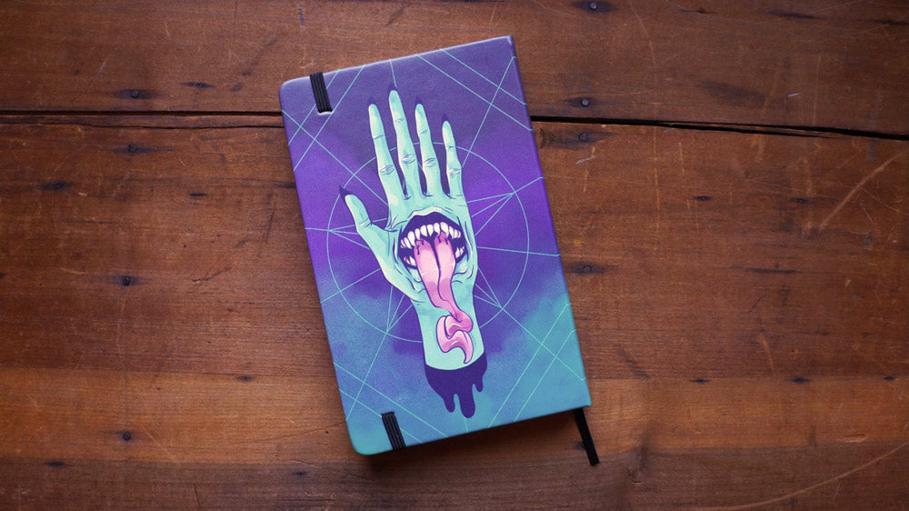 Mage's Touch Hardcover Blank Sketchbook