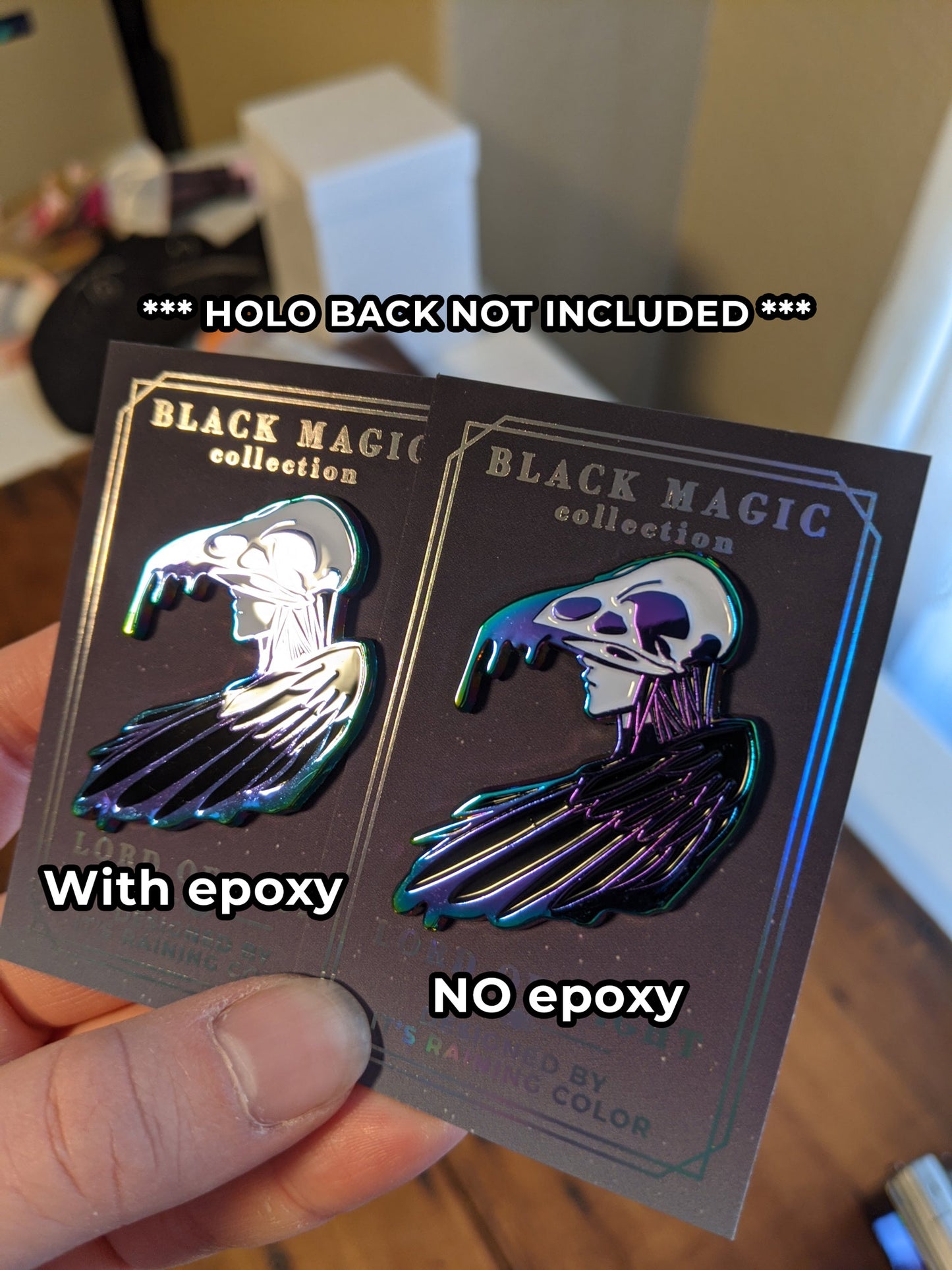 Lord of Night - Rainbow Soft Enamel Pin