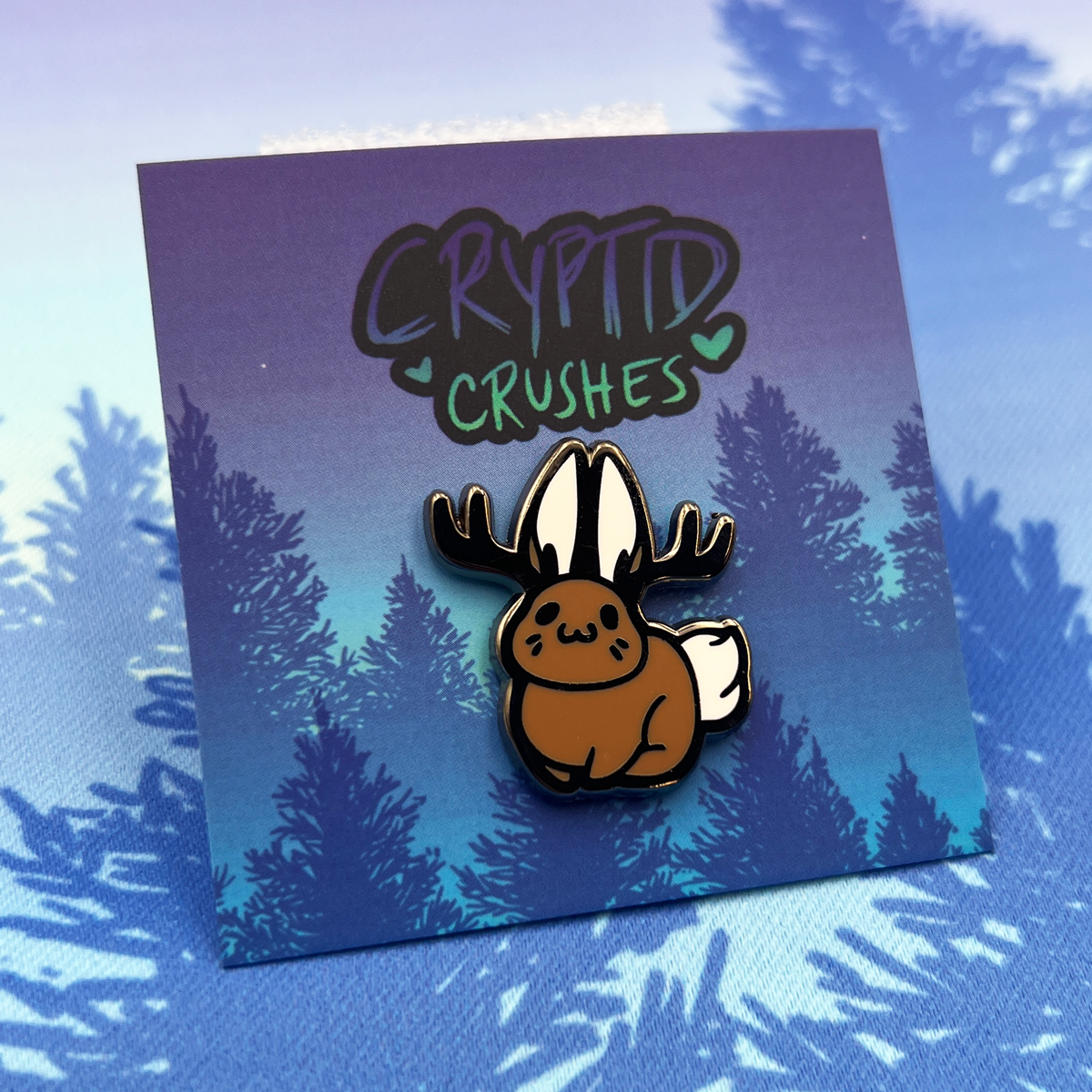 Jackalope Mini Pin