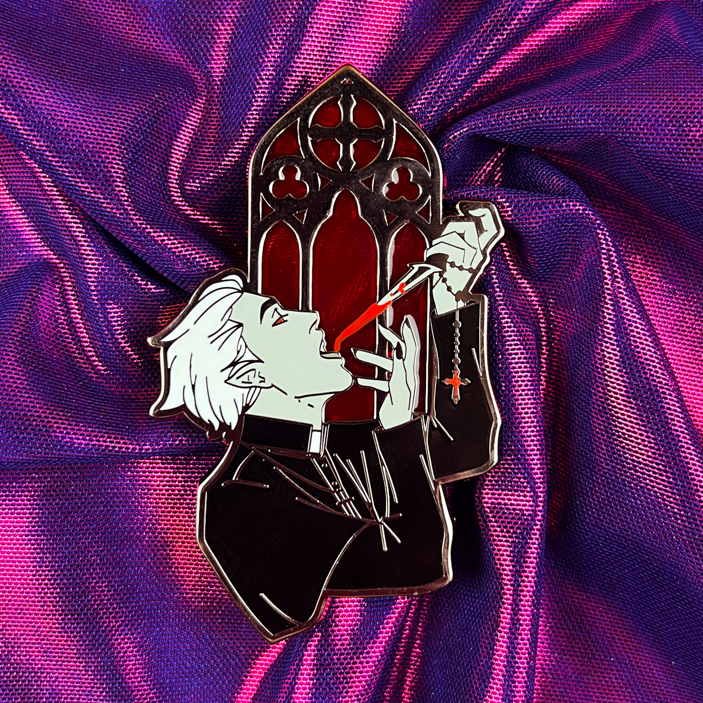Blood of the Lamb Enamel Pin