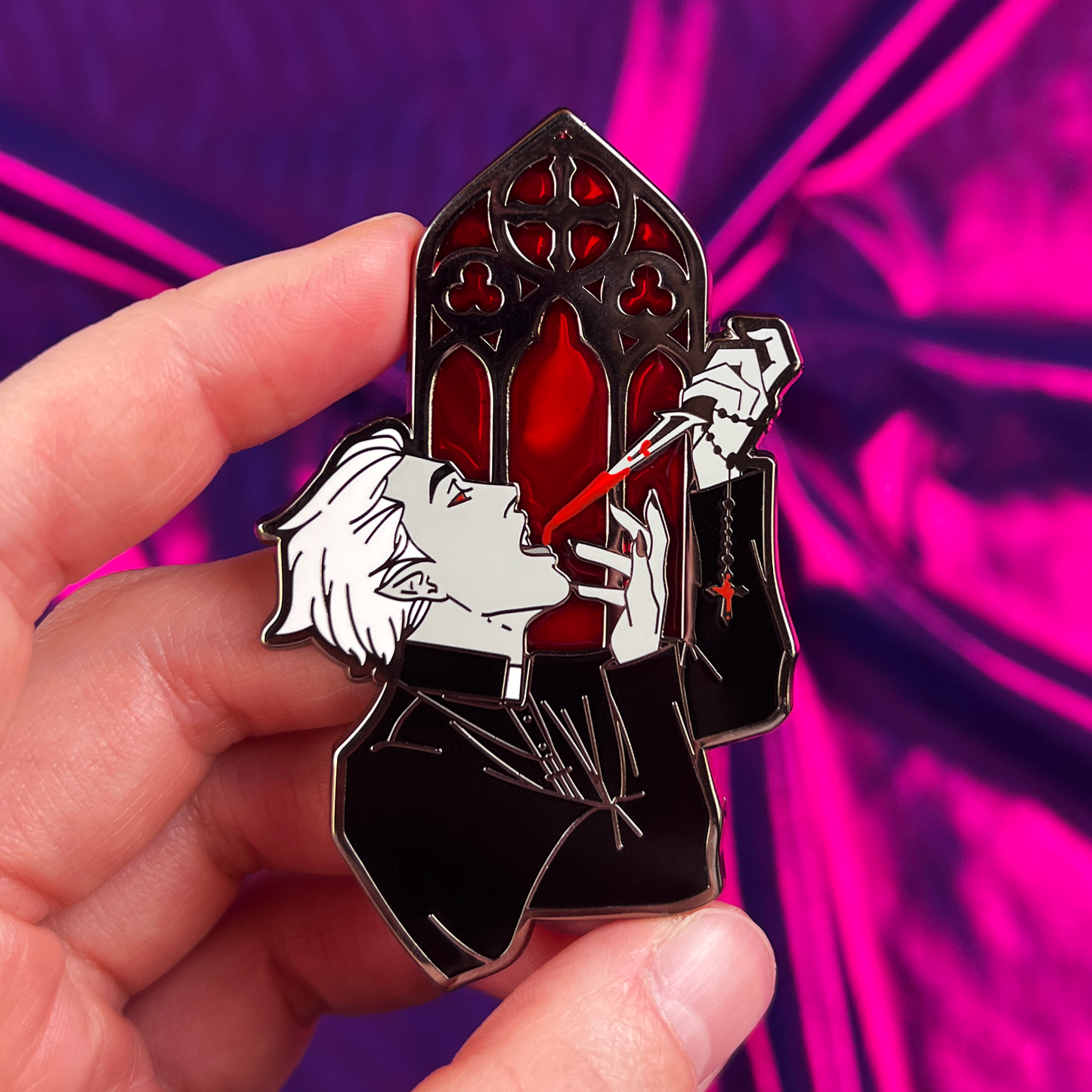 Blood of the Lamb Enamel Pin