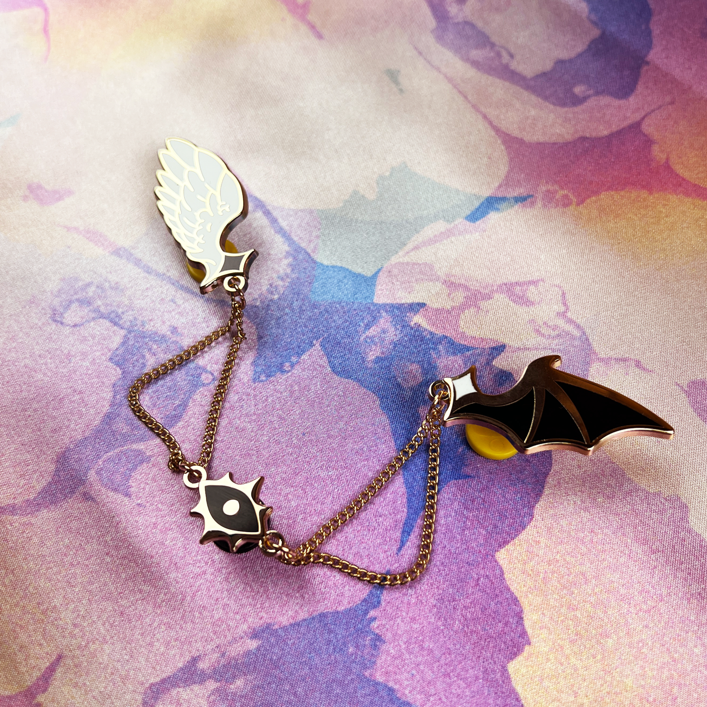 Angel x Demon Collar Pin