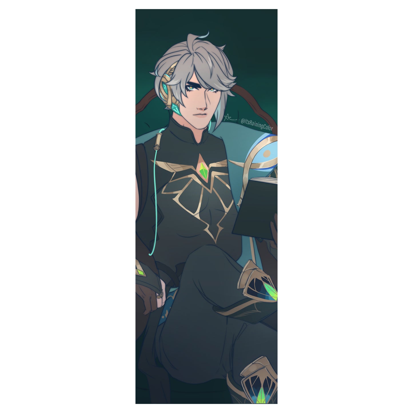 Genshin Impact - Alhaitham Bookmark