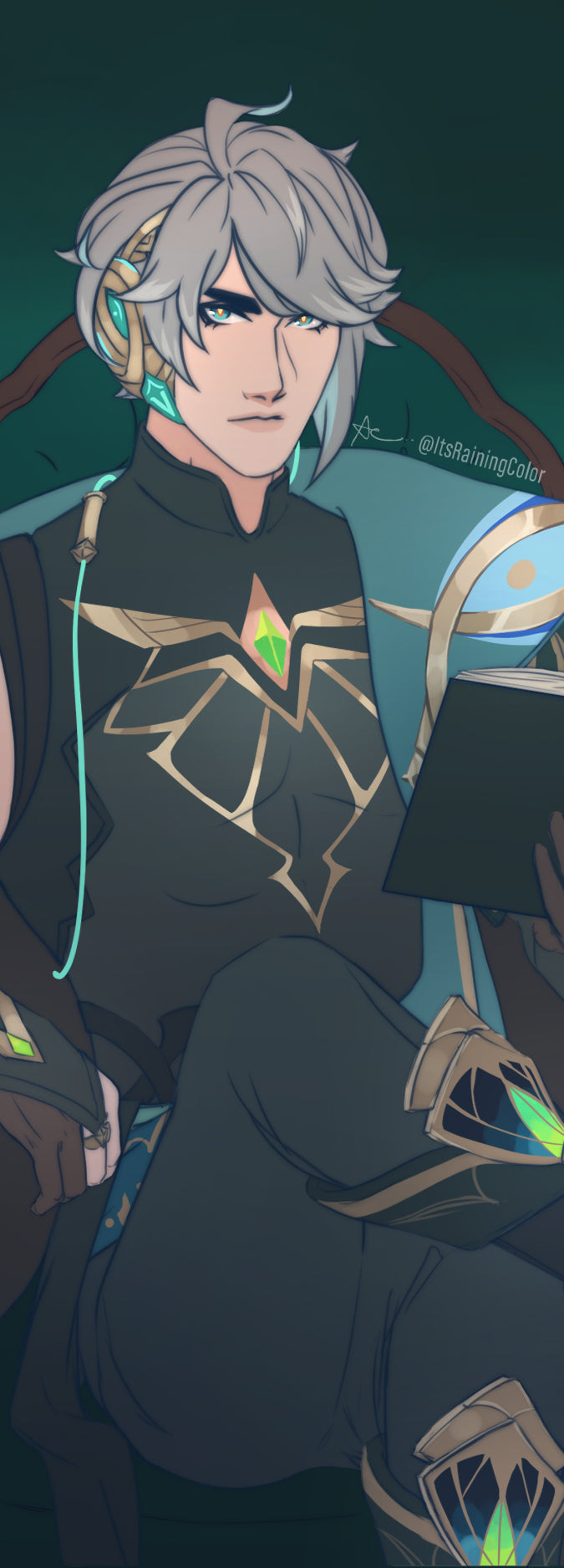 Genshin Impact - Alhaitham Bookmark