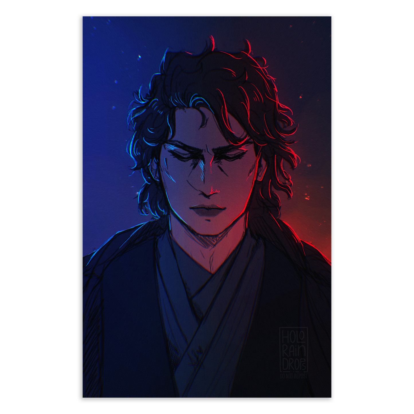 Anakin 11x17 art print