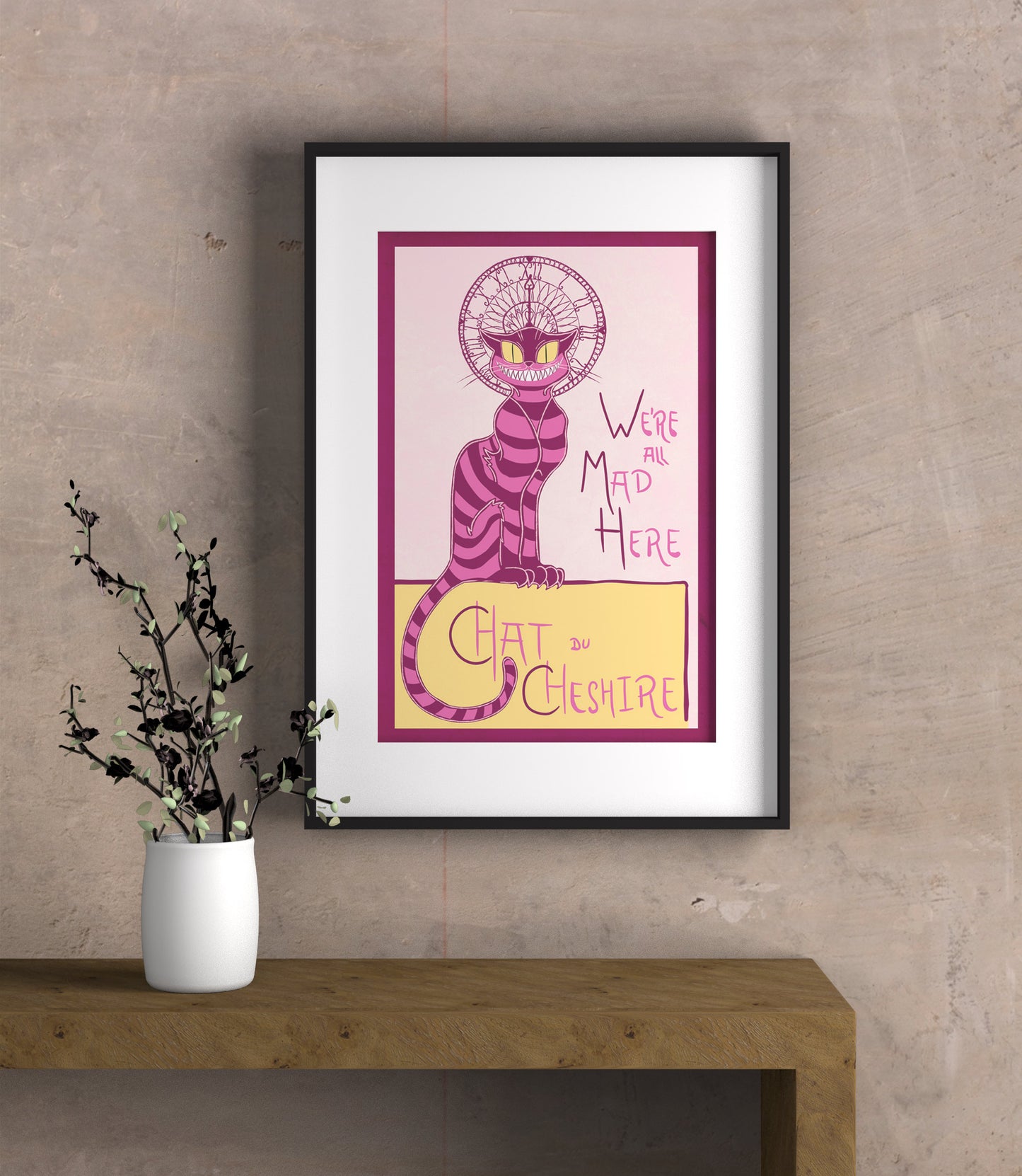 Cheshire Cat - 11x17 Print