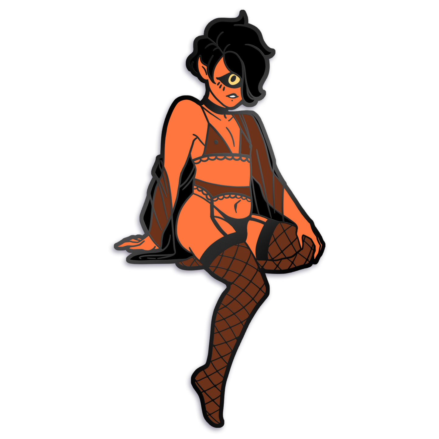 Cyrus the Cyclops Enamel Pin