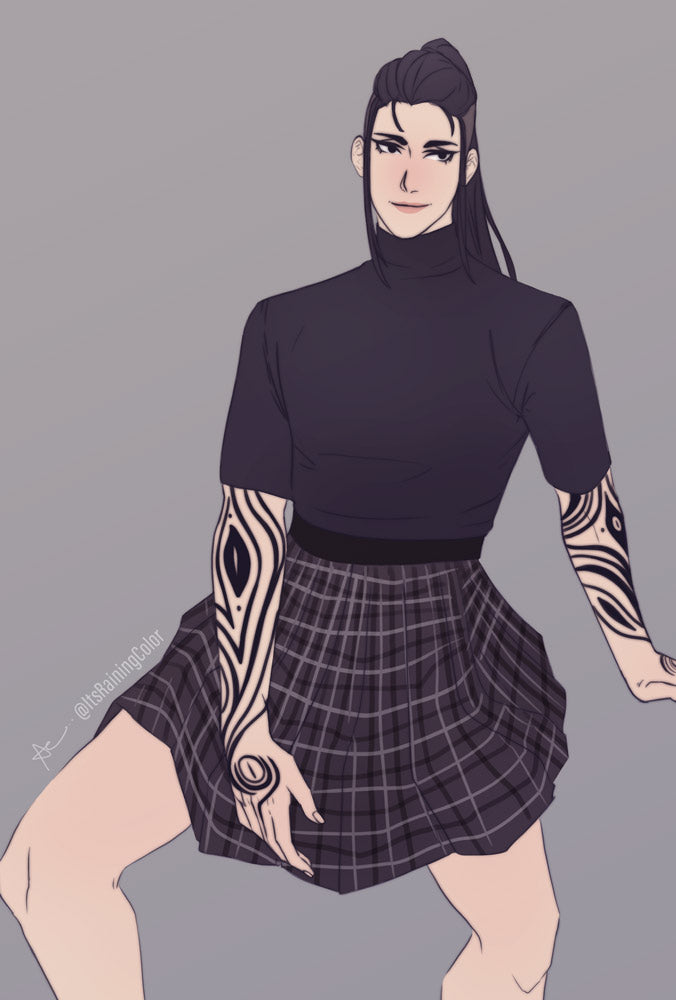 Jules 6x9 Original Art Print