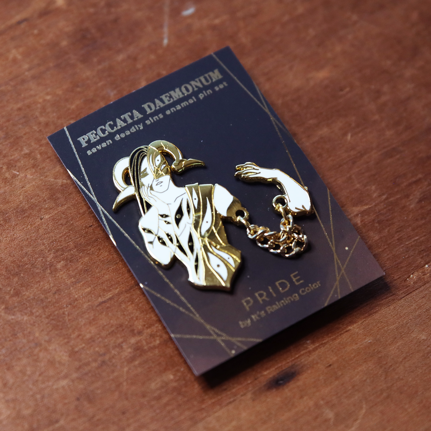 Pride Original Linked Hard Enamel Pin
