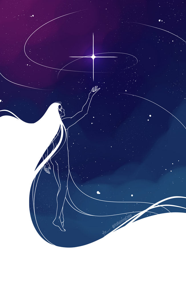 Star Catcher 11x17 Original Art Print