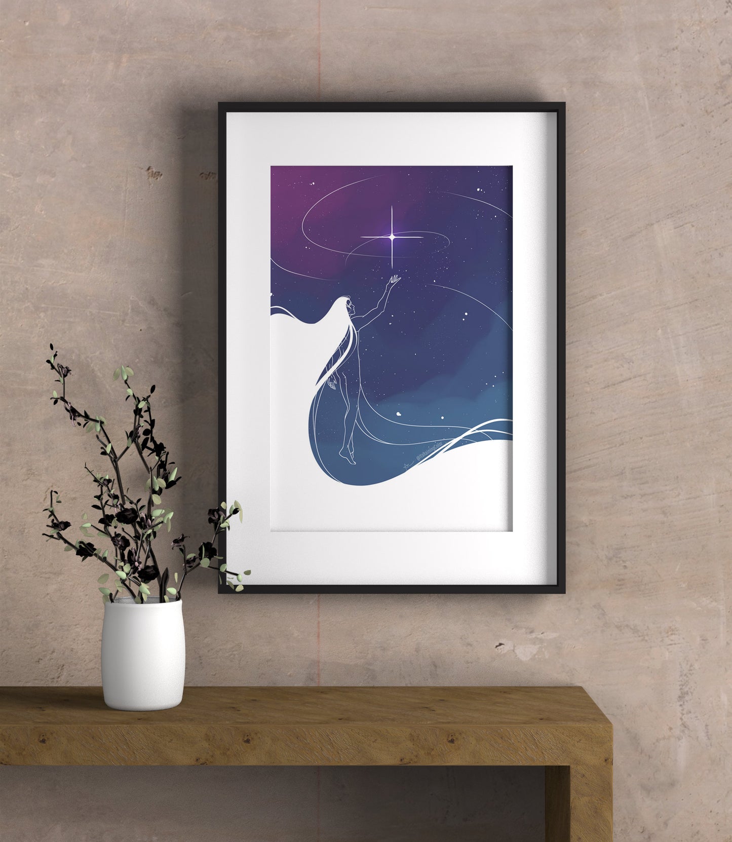 Star Catcher 11x17 Original Art Print
