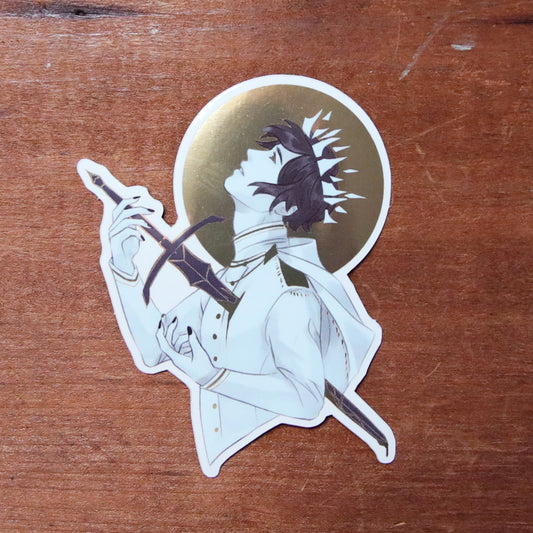 Royalty Original Gold Foil Sticker