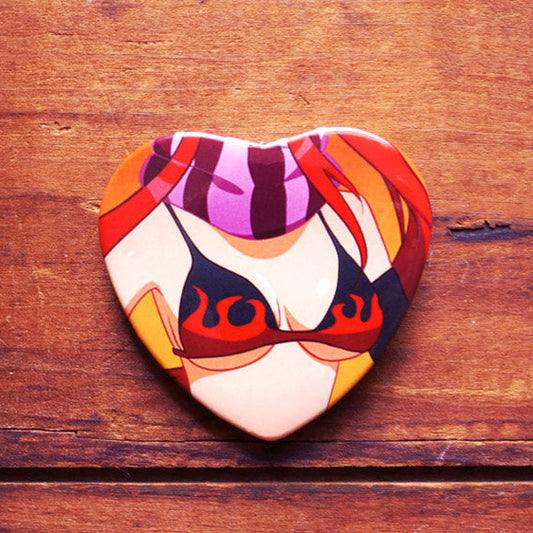 Yoko Tiddy Heart Badge
