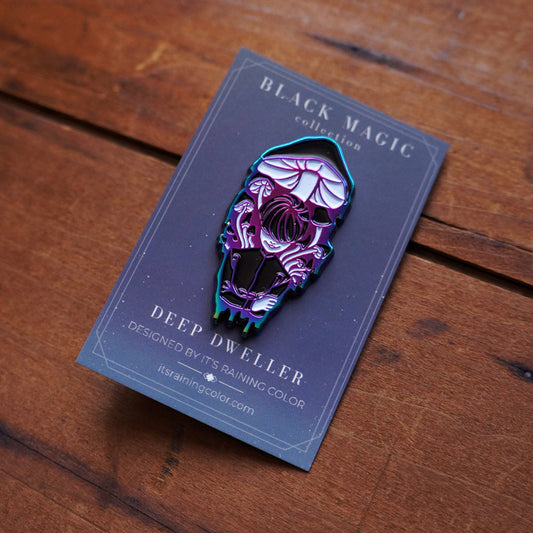 Deep Dweller - Rainbow Soft Enamel Pin