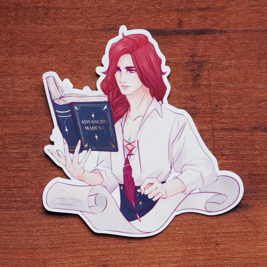Merlin Wizard OC Sticker