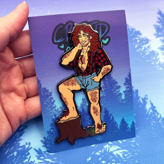 Bigfoot Enamel Pin