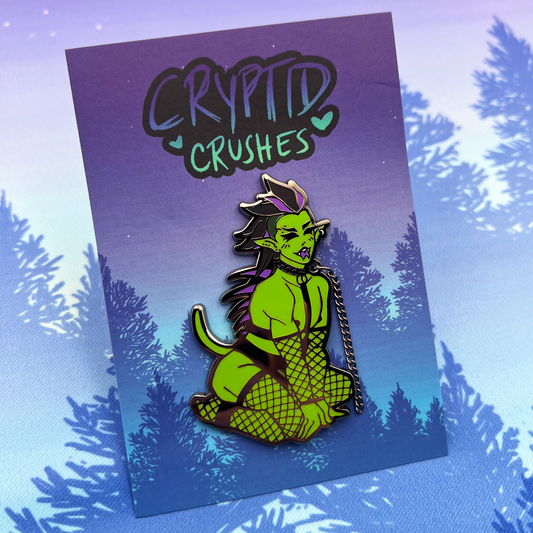 Chupacabra Enamel Pin