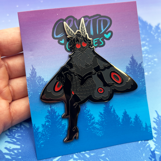 Mothman Enamel Pin