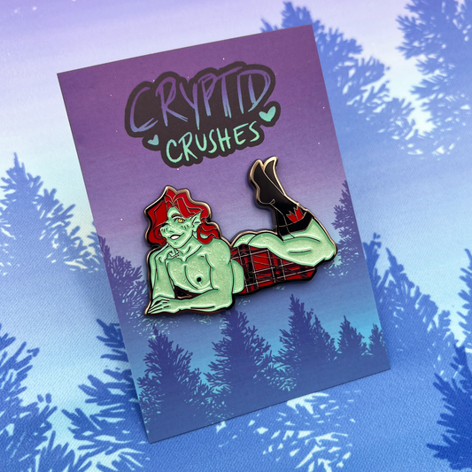 Nessie Enamel Pin