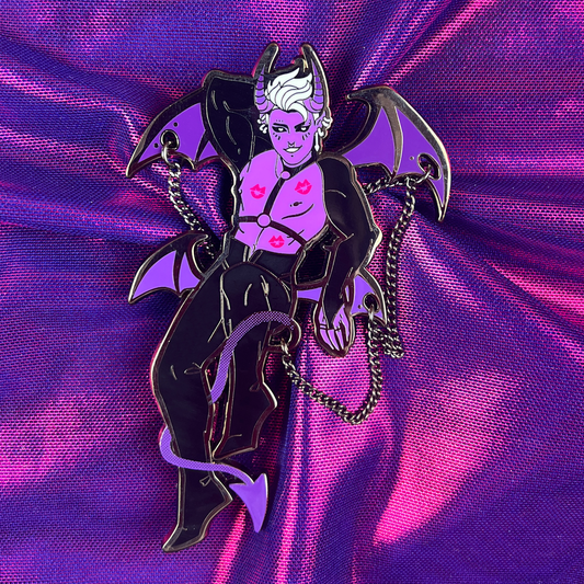 Dante the Devil Enamel Pin