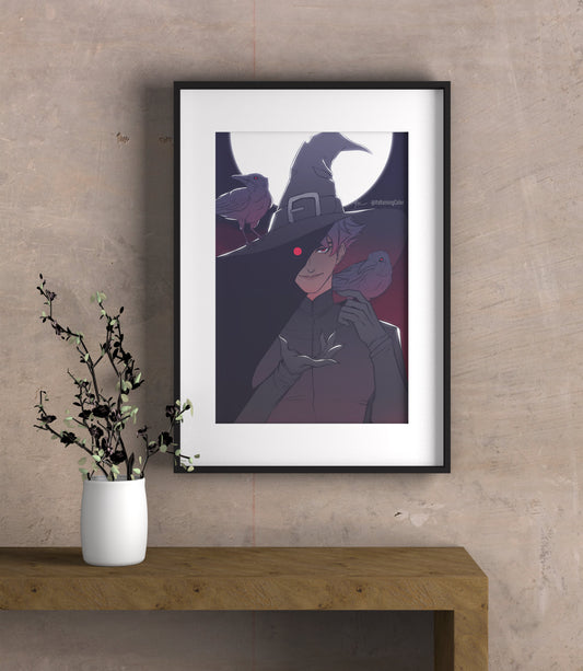 Crow Witch 11x17 Art Print