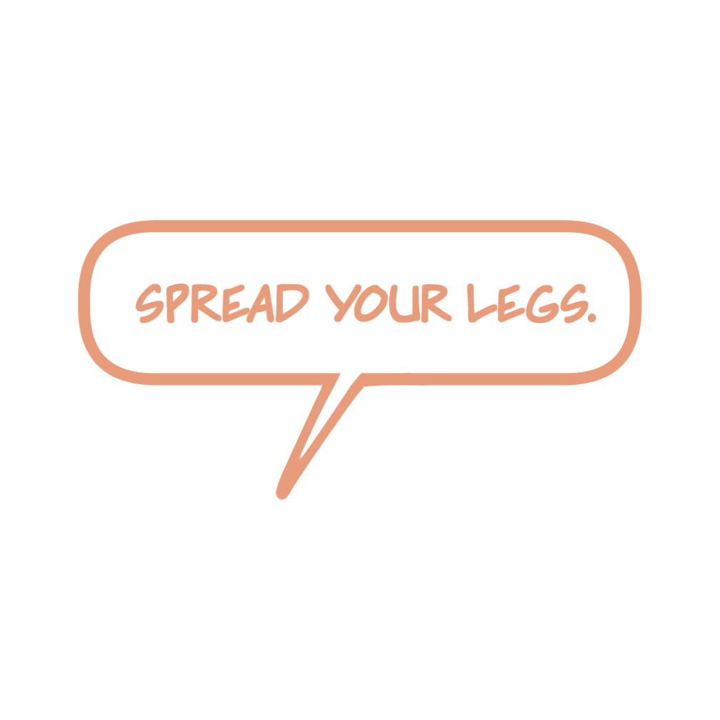 Spread Your Legs Pin