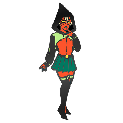 Flatwoods Monster Enamel Pin
