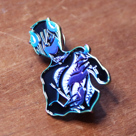 Gluttony Rainbow Soft Enamel Pin
