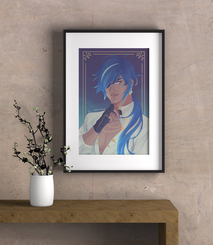 Genshin Impact - Kaeya 11x17 FOIL Art Print