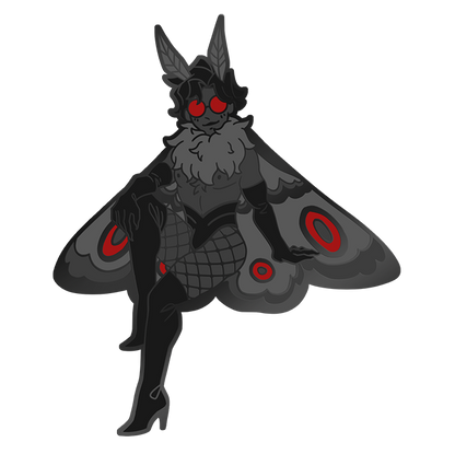 Mothman Enamel Pin