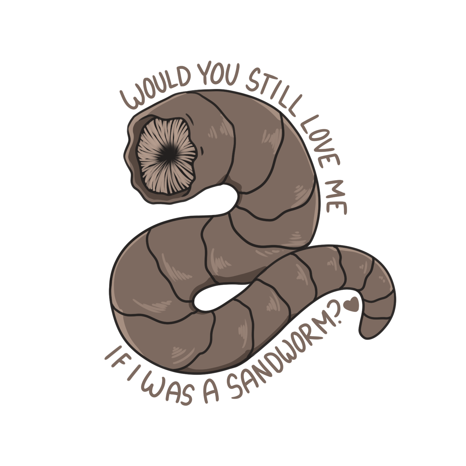 Sandworm Sticker – HoloRaindrops