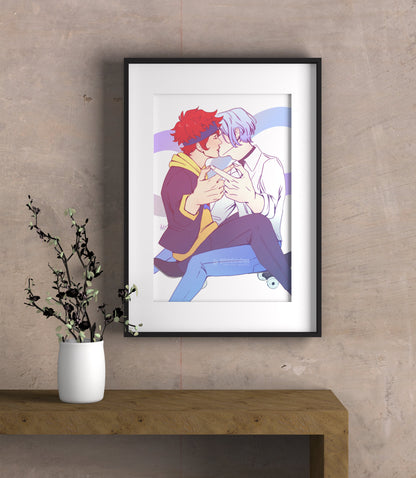 SK8 the Infinity Renga 11x17 FOIL poster