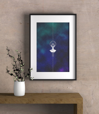 Timekeeper 11x17 Original Art Print